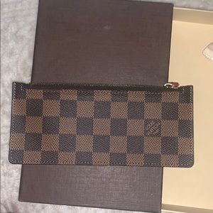 Louis Vuitton zipper insert